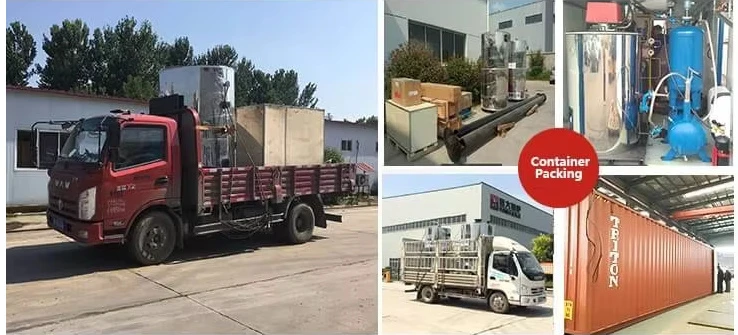 Natural Gas Steam Boiler packing and delivery